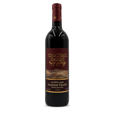 Wino Alazani Valley Chateau Gareji Red Semi Sweet 0.75 l