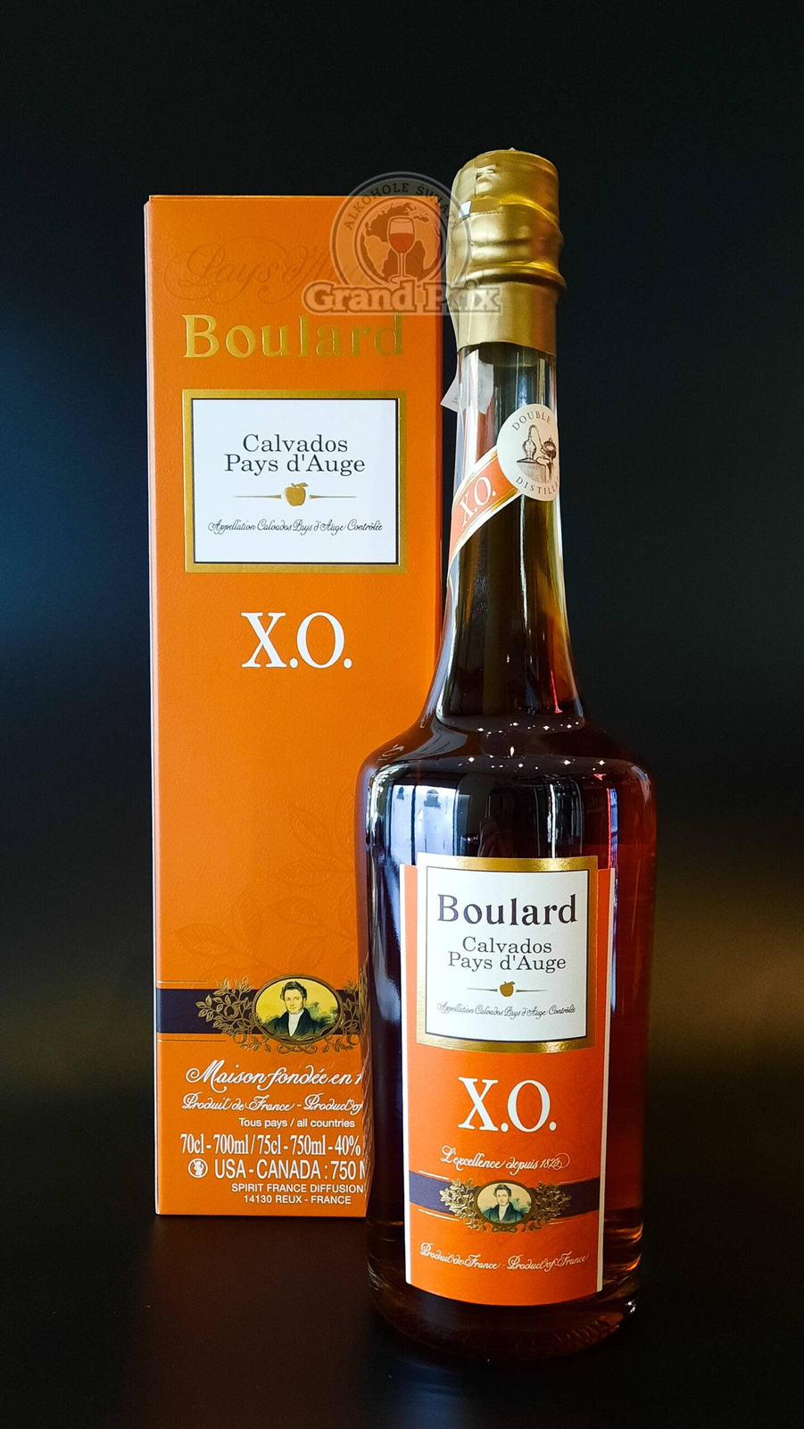 CALVADOS BOULARD XO 40% 0,7L - Alkohole Świata
