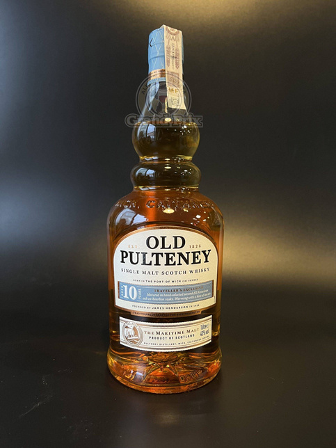 WHISKY Old Pulteney 10 Years + GB 40% 1,0l