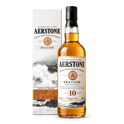 AERSTONE 10YO SEA CASK 40% 0,7L