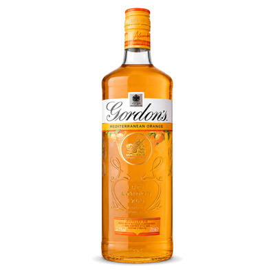GIN GORDON'S MEDITERRANEAN ORANGE  37,5%  0,7L