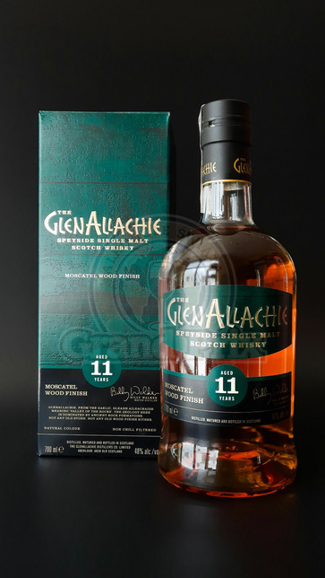 WHISKY GLENALLACHIE 11YO MOSCATEL  48%  0,7L
