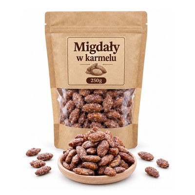 Migdały w karmelu 250g