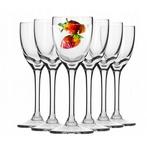 Kieliszek Shot do wódki na nóżce 25 ml 6 szt