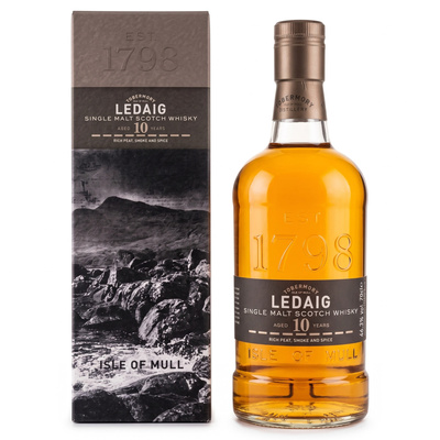 WHISKY LEDAIG 10YO  46,3% 0,7L