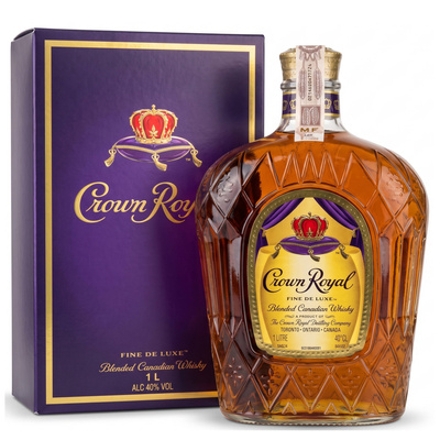 Whisky CROWN ROYAL 40% 1L KART.