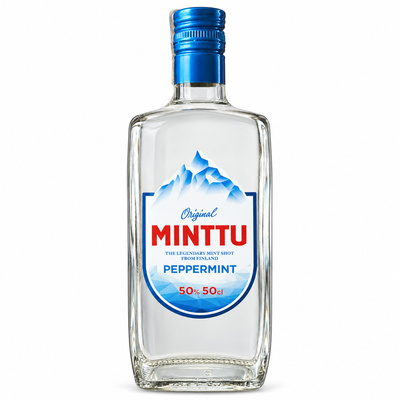 WÓDKA MINTTU PEPPERMINT 50% 0,5L