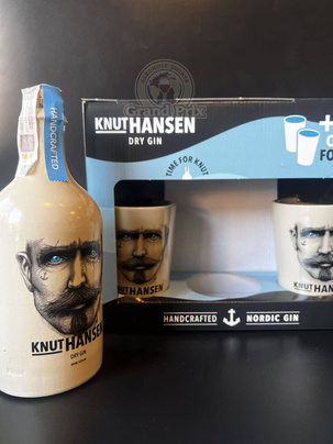 Gin Knut Hansen Gepa + 2 Becher 42% 0,7l