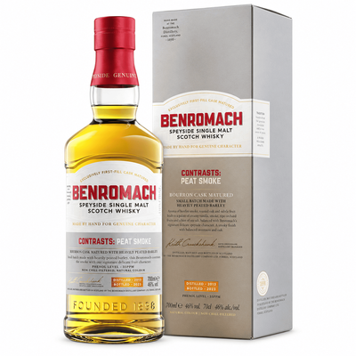 Whisky Benromach Peat Smoke 2012 Speyside SM 46% 0,7 L