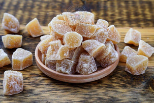 Imbir kandyzowany kostka 250g