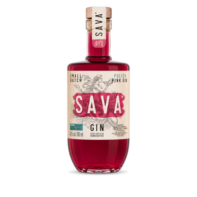 GIN Sava Pink 40% 0,7l