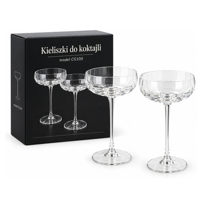Kieliszki do koktajli model CG100