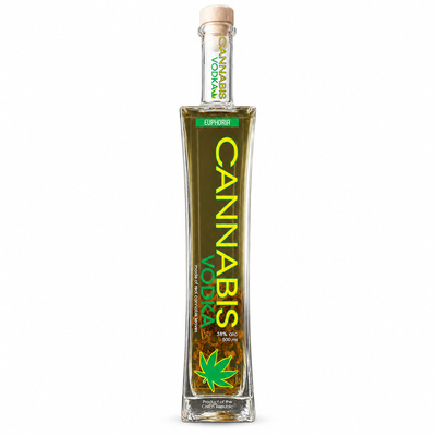 EUPHORIA CANNABIS VODKA  38%  0,5L