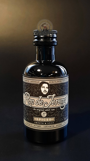 Mini Rum RON DE JEREMY SPICED 38% 50ML