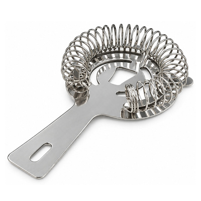 Filtr barmański z płaską rączką (strainer, sitko)