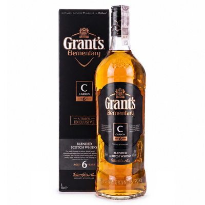 GRANT'S ELEMENTARY CARBON 6YO 40% 1L