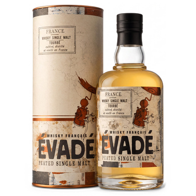 Whisky EVADE Single Malt Peated 43% 0,7L