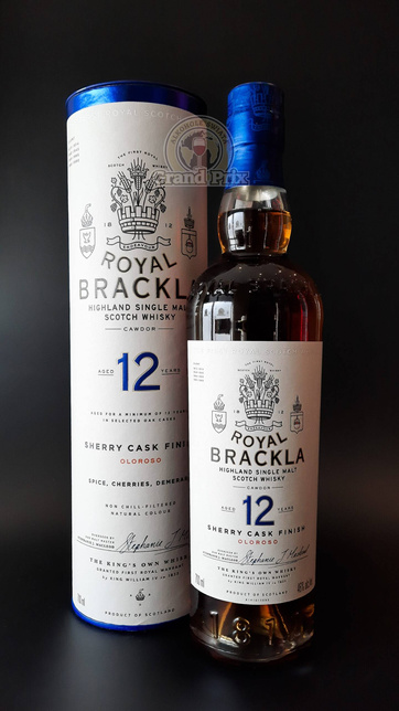 ROYAL BRACKLA 12YO OLOROSO SHERRY CASK FINISH 46% 0,7L