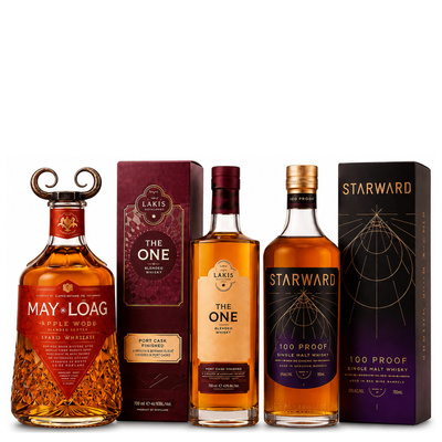 Zestaw Degustacyjny Whisky Premium – Beczki po Winie