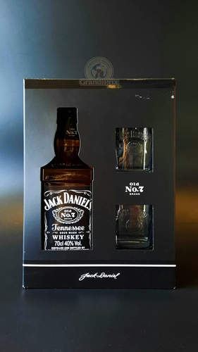 JACK DANIEL'S 40% 0,7L +SZKLANKI