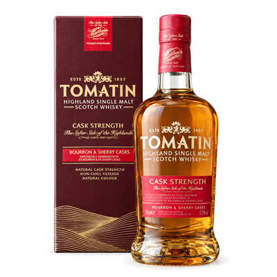 TOMATIN CASK STRENGTH  57,5% 0,7L
