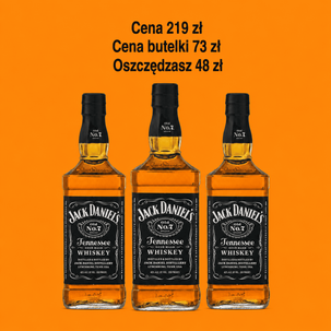 Whisky Jack Daniels 0,5l 3 butelki
