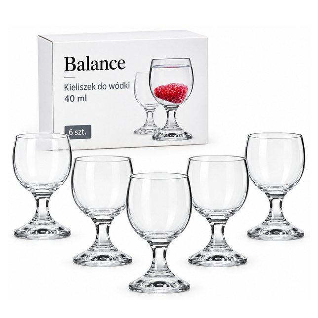 Kieliszek Balance do wódki 40 ml 6 szt