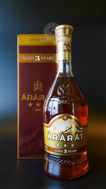 BRANDY ARARAT 3YO 40% 0,7L