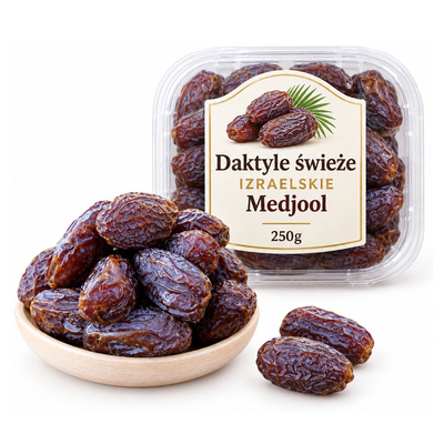 Daktyle świeże izraelskie Medjool 250g