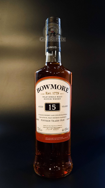 WHISKY BOWMORE 15Y OLD DARKEST 43% 0.7L