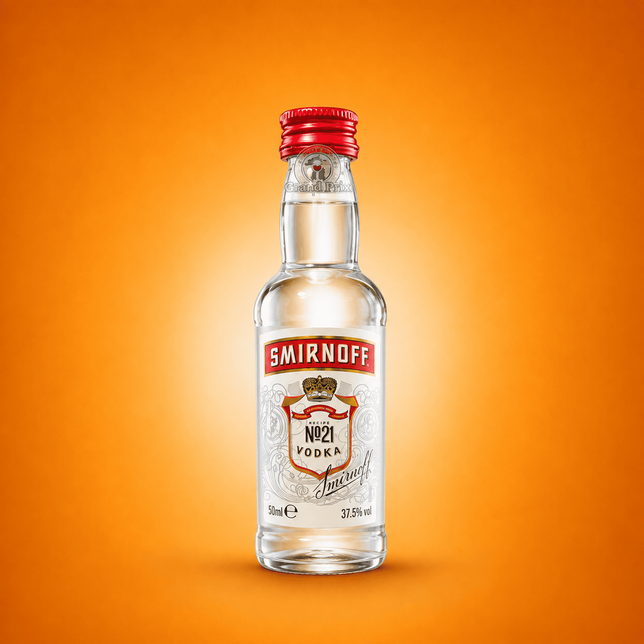 Mini WÓDKA SMIRNOFF RED IMPORT 37,5% 50ML