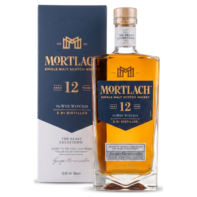 WHISKY MORTLACH 12YO 43,4% 0,7L