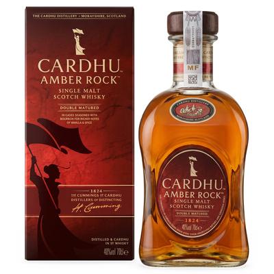 WHISKY CARDHU AMBER ROCK  40%  0,7L