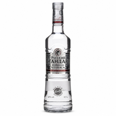 RUSSKIJ STANDARD PLATINUM 40% 0,5L ( po sprzedaży produkt wycofany)