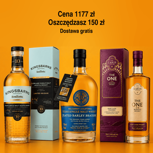 Zestaw Degustacyjny World Whisky Premium – Trzy Kraje, Trzy Style