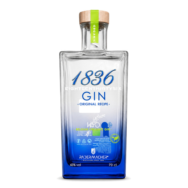 GIN 1836 BELGIAN ORGANIC 43% 0,7L