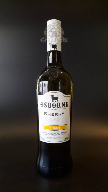 SHERRY OSBORNE FINO PALE DRY 15% 0,75L