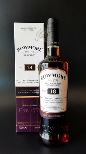BOWMORE 18YO DEEP &amp; COMPLEX 43% 0,7L