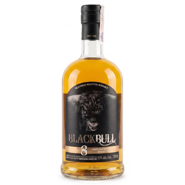 WHISKY BLACK BULL 8YO 50% 0,7L