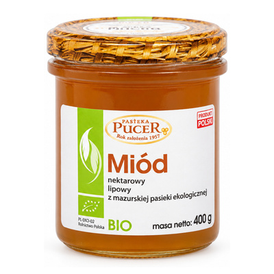 MIÓD PUCER LIPOWY EKO 400g