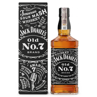 AMERICAN WHISKEY JACK DANIEL'S PAULA SHER LIMITED EDITION 2021 43% 0.7L