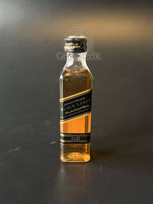 Mini WHISKY JOHNNIE WALKER BLACK LABEL 12YO 40% 50ML
