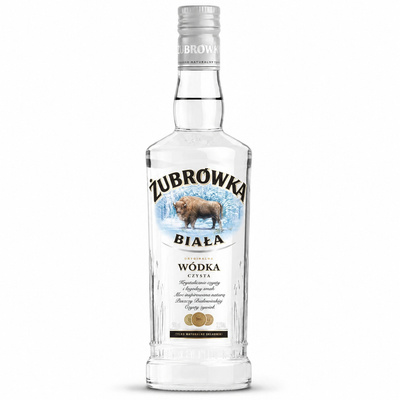 ŻUBRÓWKA BIAŁA 40% 0,5L