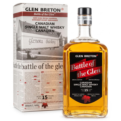 GLEN BRETON 15YO BATTLE OF THE GLEN 43% 0,7L