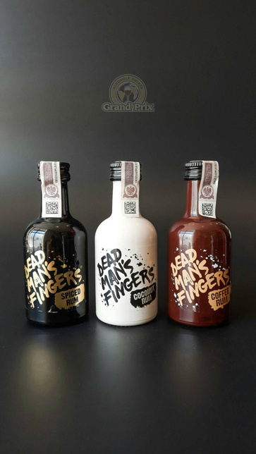 Mini Rum DEAD MAN'S SET (3*50ML) 37,5% 0,15L