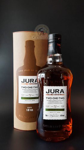 WHISKY JURA 13YO TWO-ONE-TWO 47,5%  0,7L