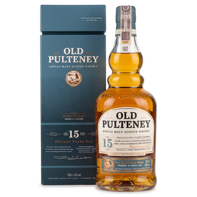 WHISKY OLD PULTENEY 15YO 46%  0,7L