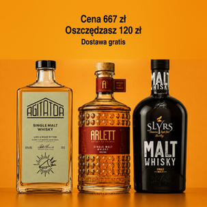 Zestaw Degustacyjny Europejskiej Whisky Single Malt