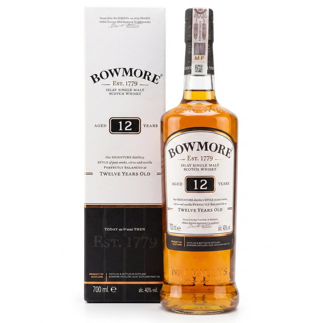 WHISKY BOWMORE 12YO 40% 0,7L