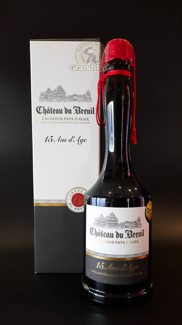 CALVADOS CHATEAU DU BREUIL 15YO 41%  0,7L